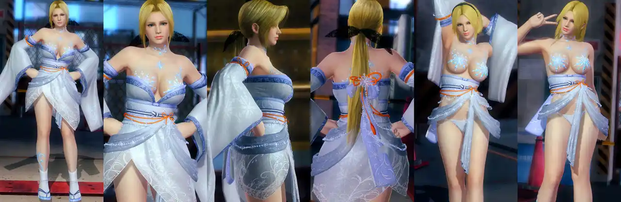 デッドオアアライブ5ラストラウンド エレナ Helena DOAXVV Ice Moon Fairy mod