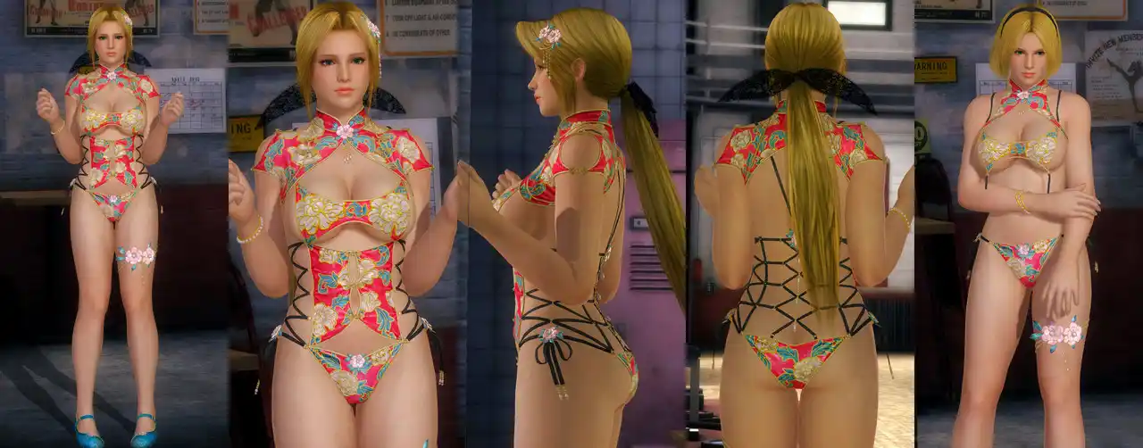 デッドオアアライブ5ラストラウンド エレナ Helena DOAXVV Flourishing Blossom mod