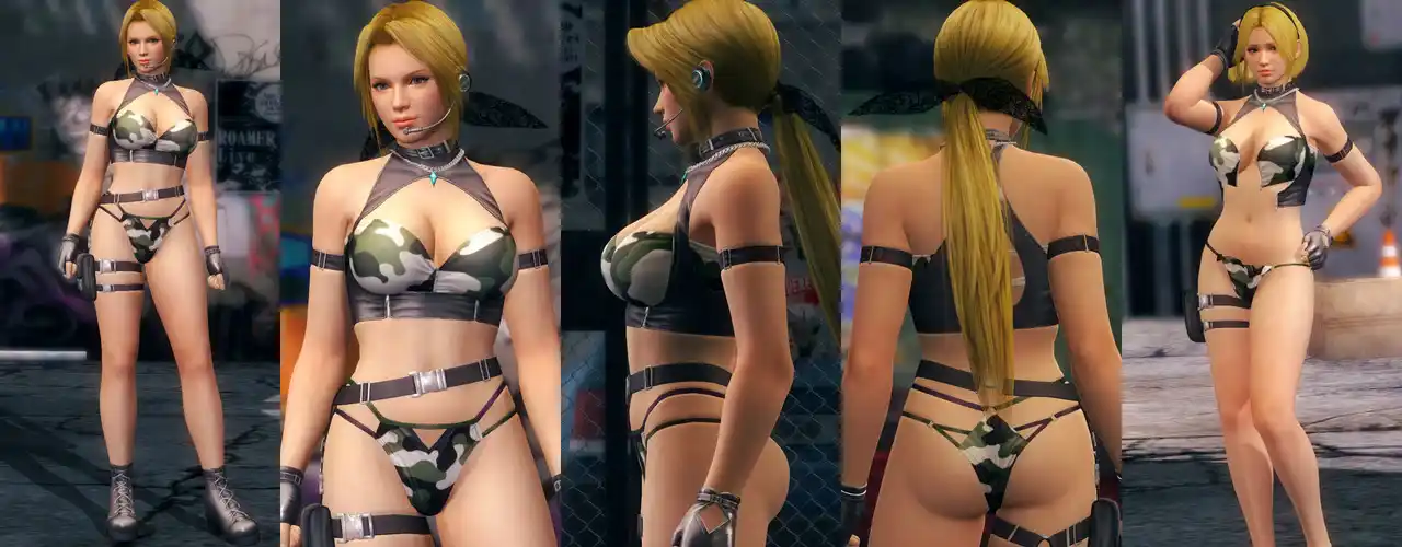 デッドオアアライブ5ラストラウンド エレナ Helena DOAXVV Stealth Survivor mod