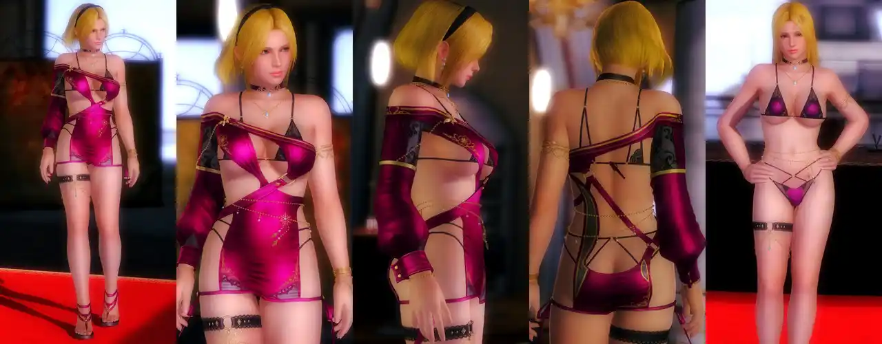 デッドオアアライブ5ラストラウンド エレナ Helena DOAXVV Nocturne Segreto mod