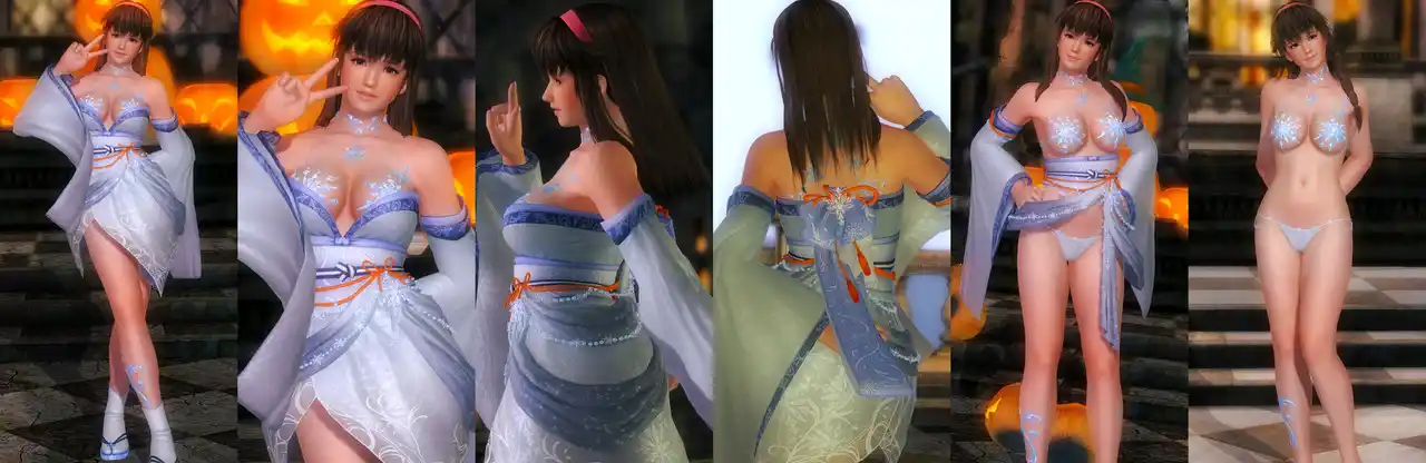 デッドオアアライブ5ラストラウンド ヒトミ Hitomi DOAXVV Ice Moon Fairy mod