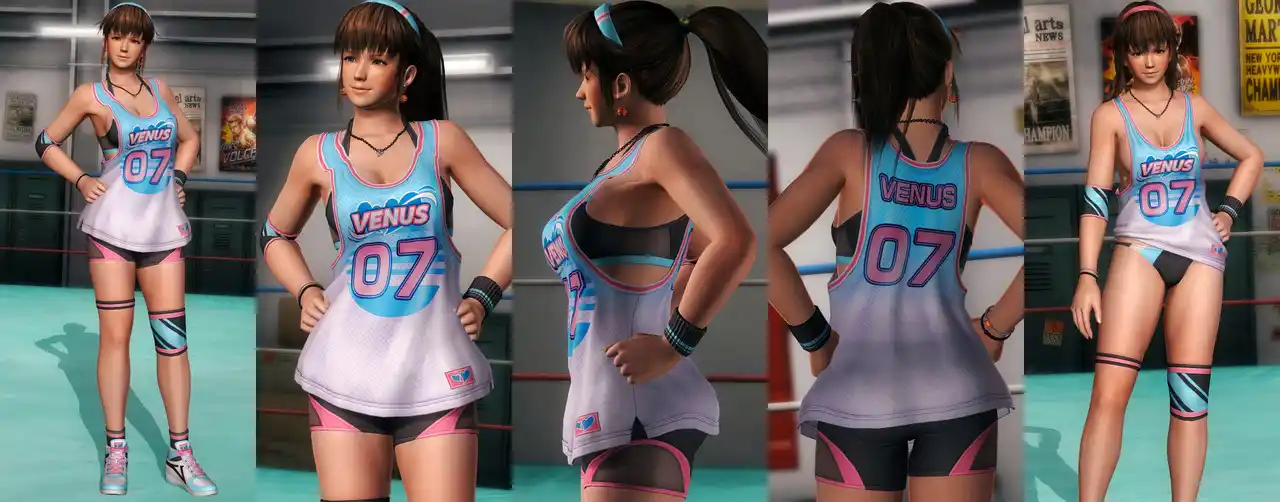 デッドオアアライブ5ラストラウンド ヒトミ Hitomi DOAXVV Venus Dunk mod
