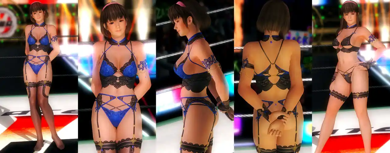 デッドオアアライブ5ラストラウンド ヒトミ Hitomi DOAXVV Tandem Ember mod