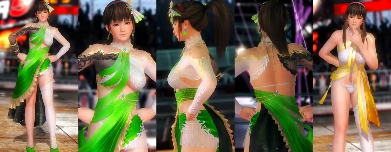デッドオアアライブ5ラストラウンド ヒトミ Hitomi DOAXVV Dolce Banane mod