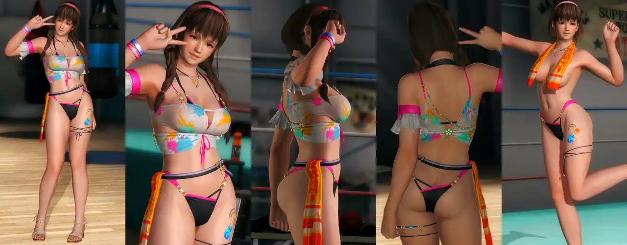 デッドオアアライブ5ラストラウンド ヒトミ Hitomi DOAXVV Summer Encore mod