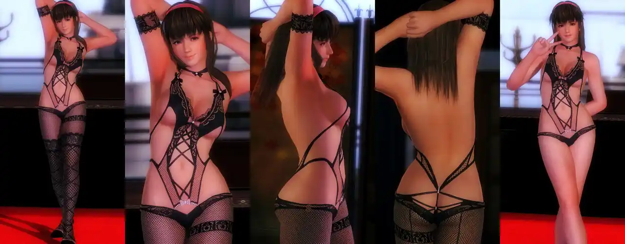 デッドオアアライブ5ラストラウンド ヒトミ Hitomi DOAXVV Night Cage mod
