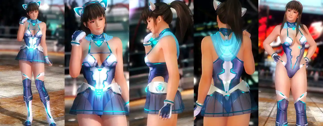 デッドオアアライブ5ラストラウンド ヒトミ Hitomi DOAXVV Cyber Nyantech mod