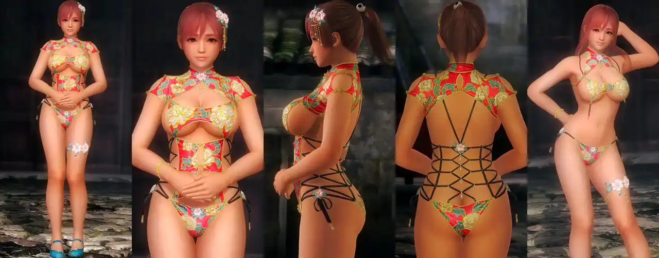 デッドオアアライブ5ラストラウンド ほのか Honoka DOAXVV Flourishing Blossom mod