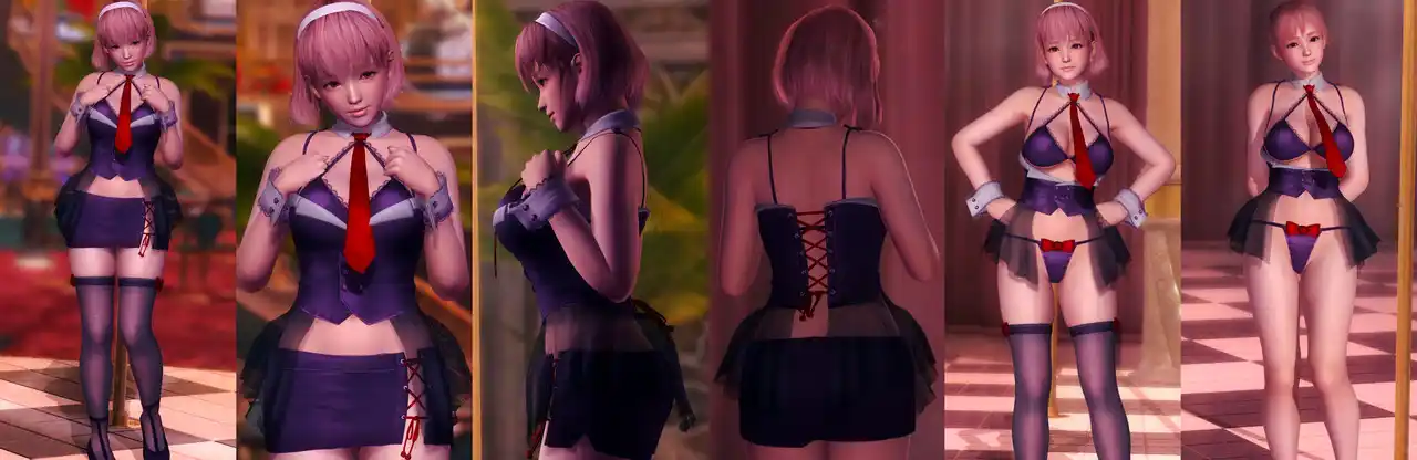 デッドオアアライブ5ラストラウンド ほのか Honoka DOAXVV 2nd Swimsuit Contest Winner mod