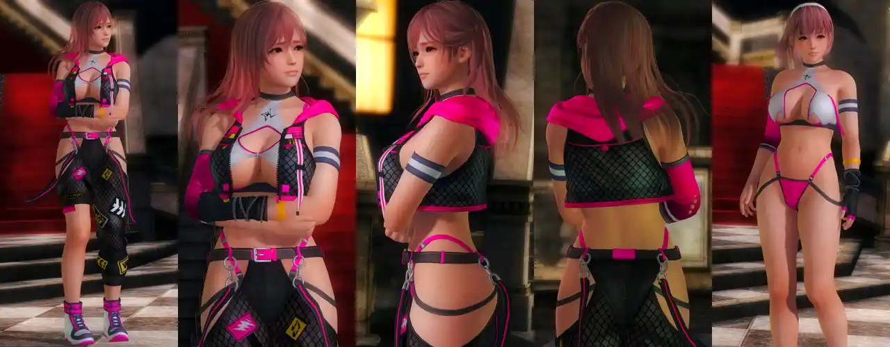 デッドオアアライブ5ラストラウンド ほのか Honoka DOAXVV Neon Pop mod
