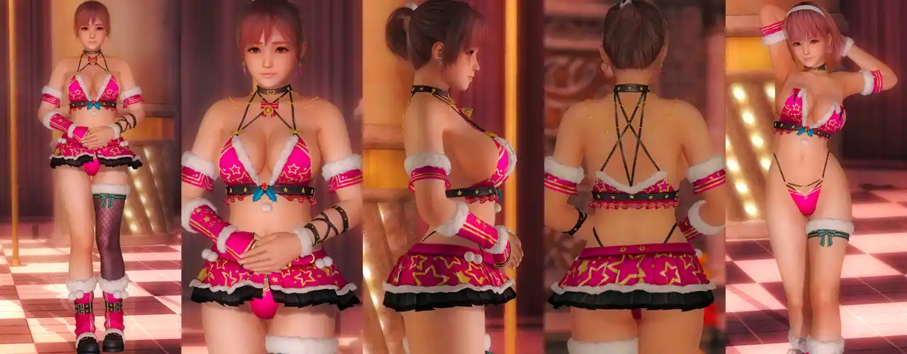 デッドオアアライブ5ラストラウンド ほのか Honoka DOAXVV Merry Christmas Starlight mod