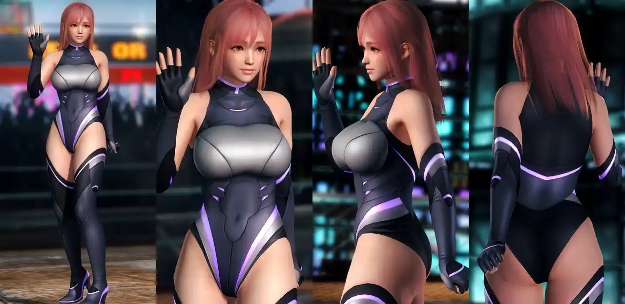 デッドオアアライブ5ラストラウンド ほのか Honoka DOAXVV Dolphin Wave Hiori V1 mod
