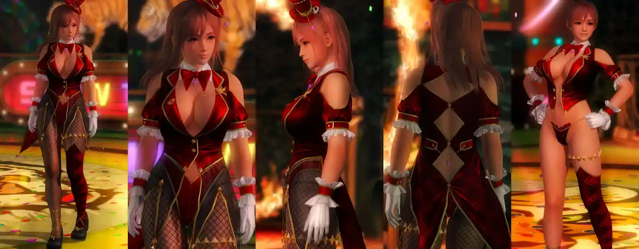 デッドオアアライブ5ラストラウンド ほのか Honoka DOAXVV Magic Trick Hour mod