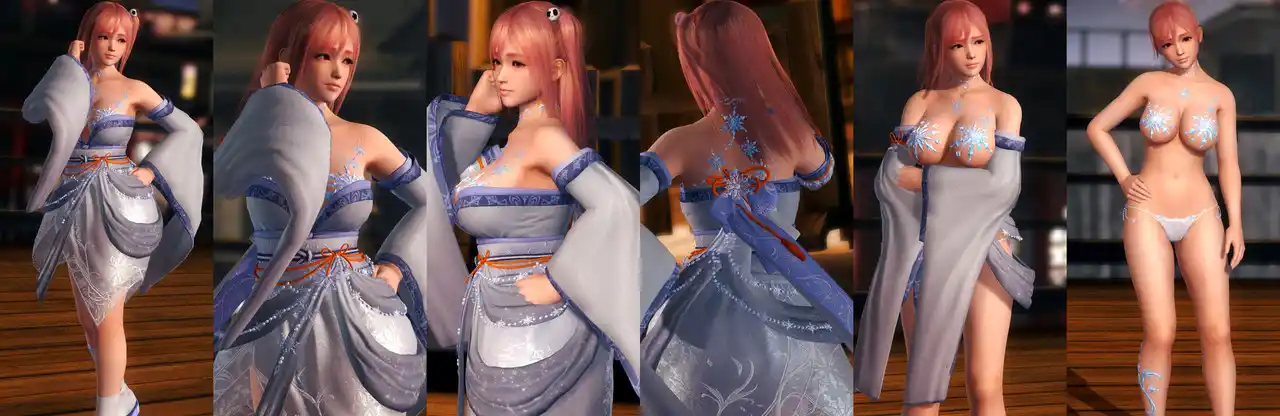 デッドオアアライブ5ラストラウンド ほのか Honoka DOAXVV Ice Moon Fairy mod