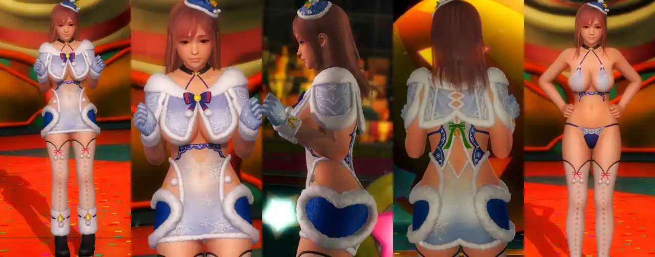 デッドオアアライブ5ラストラウンド ほのか Honoka DOAXVV Ciel Frost mod