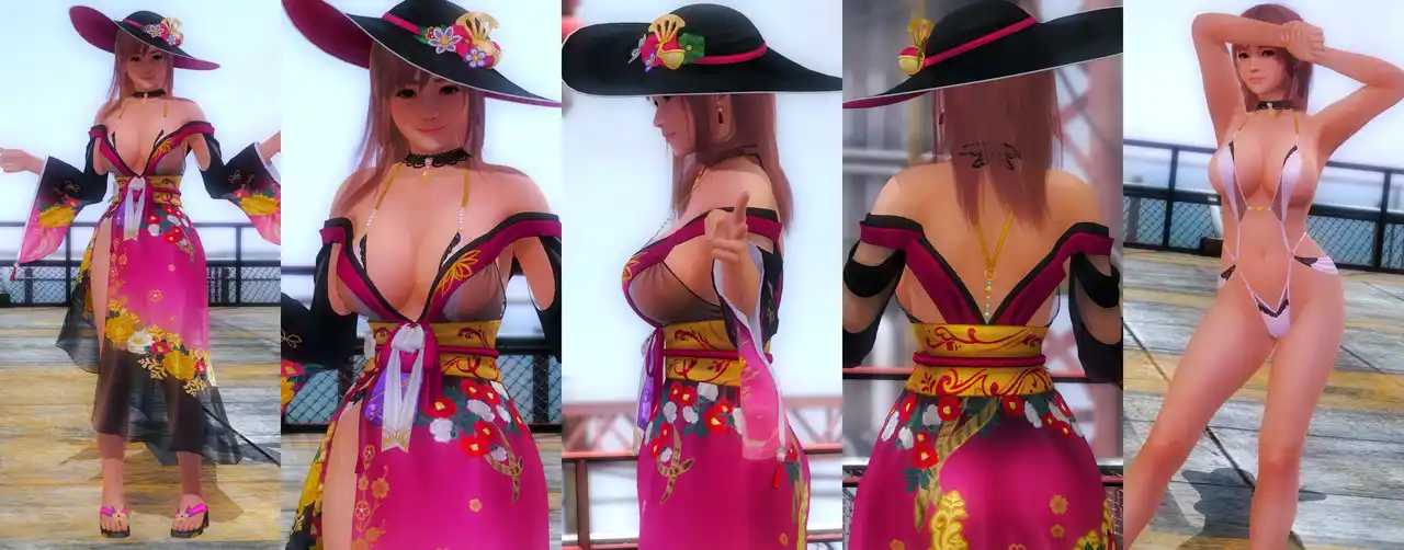 デッドオアアライブ5ラストラウンド ほのか Honoka DOAXVV Voyage Faisan mod