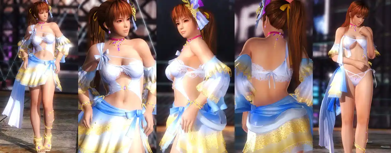 デッドオアアライブ5ラストラウンド かすみ Kasumi DOAXVV Jewel Amethyst mod