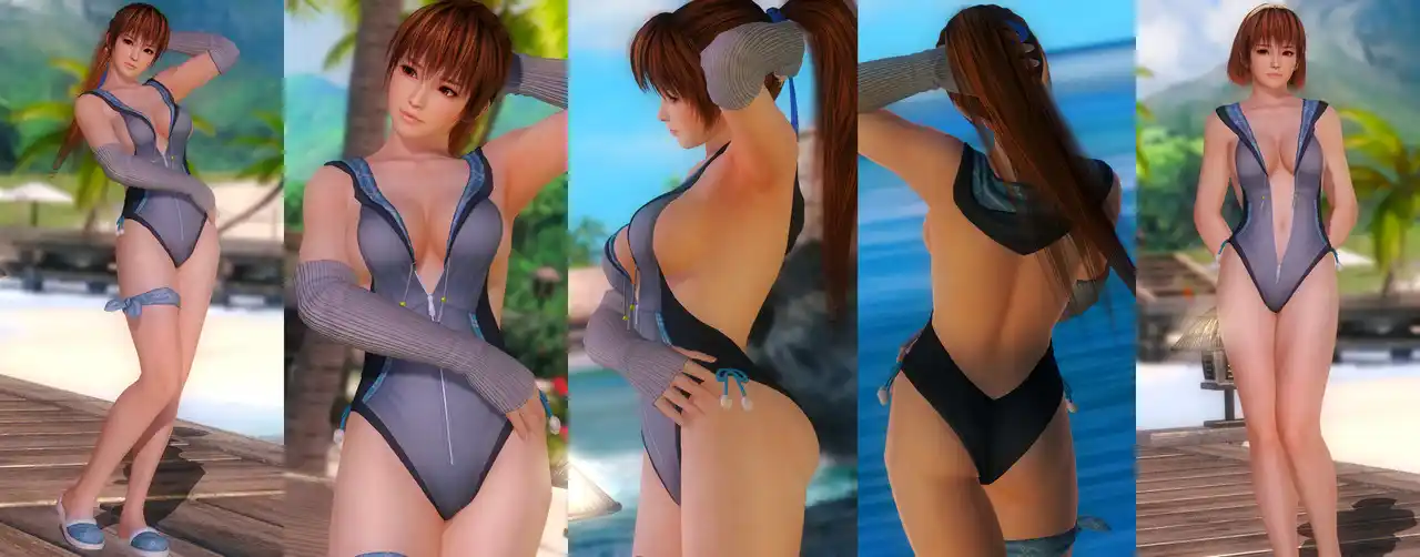 デッドオアアライブ5ラストラウンド かすみ Kasumi DOAXVV Wake Up Parka mod