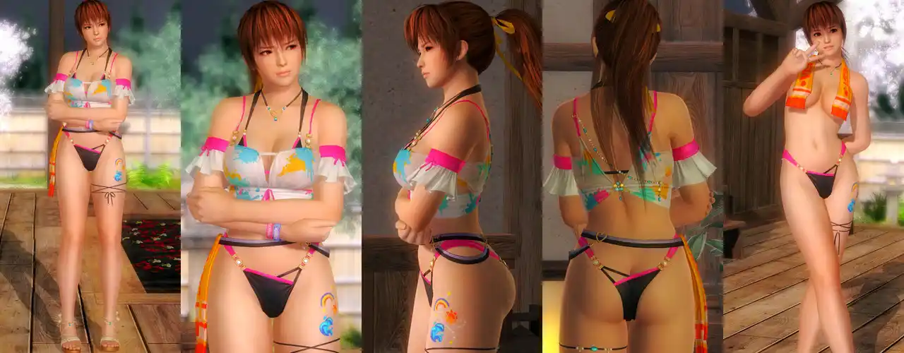 デッドオアアライブ5ラストラウンド かすみ Kasumi DOAXVV Summer Encore mod