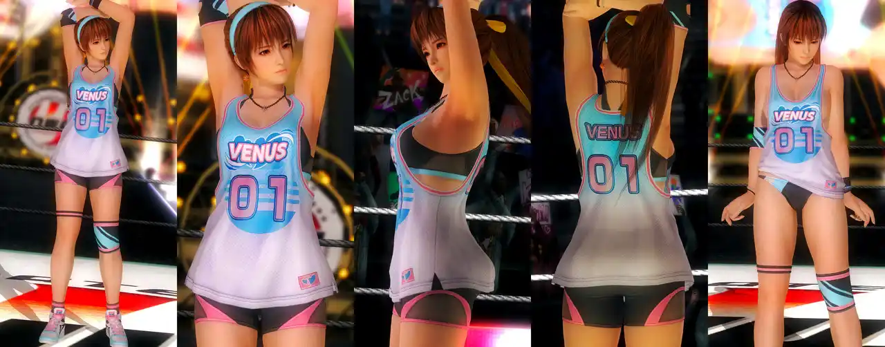 デッドオアアライブ5ラストラウンド かすみ Kasumi DOAXVV Venus Dunk mod