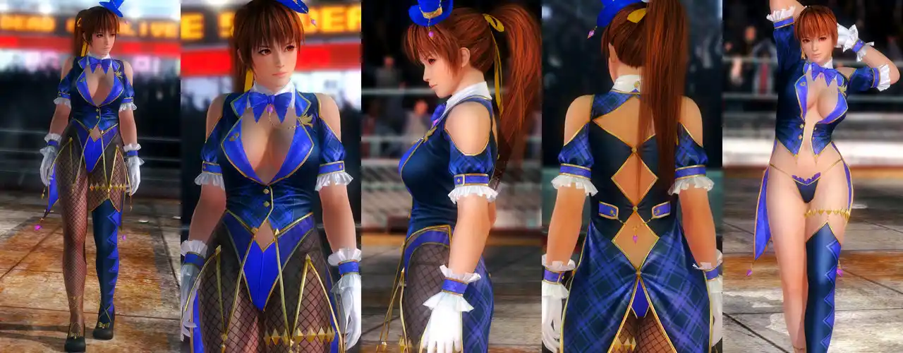 デッドオアアライブ5ラストラウンド かすみ Kasumi DOAXVV Magic Trick Hour mod