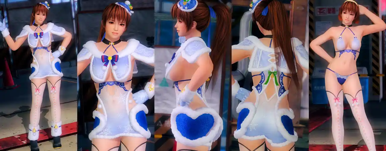 デッドオアアライブ5ラストラウンド かすみ Kasumi DOAXVV Ciel Frost mod