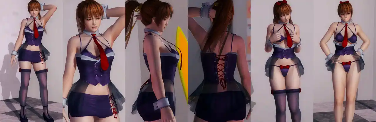 デッドオアアライブ5ラストラウンド かすみ Kasumi DOAXVV 2nd Swimsuit Contest Winner mod