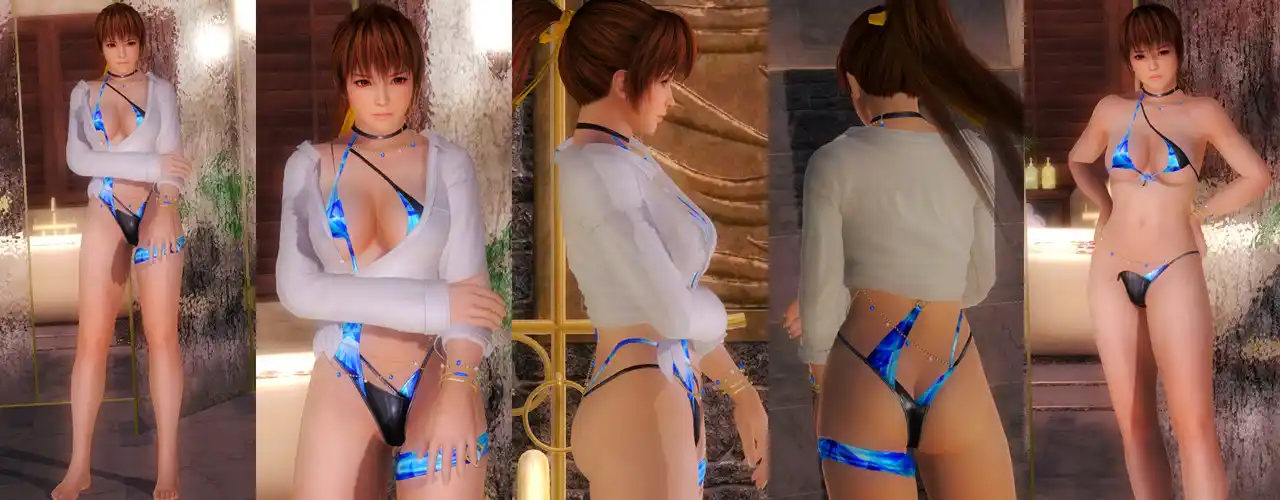 デッドオアアライブ5ラストラウンド かすみ Kasumi DOAXVV Layered Glow mod