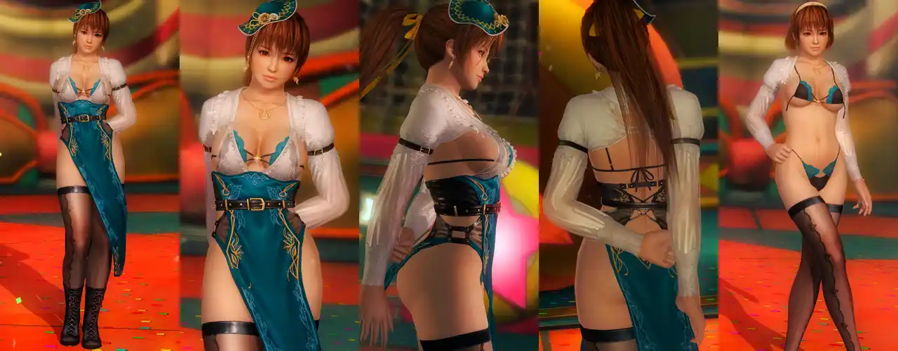 デッドオアアライブ5ラストラウンド かすみ Kasumi DOAXVV Nocturne Cavallo mod