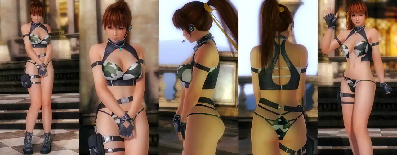 デッドオアアライブ5ラストラウンド かすみ Kasumi DOAXVV Stealth Survivor mod