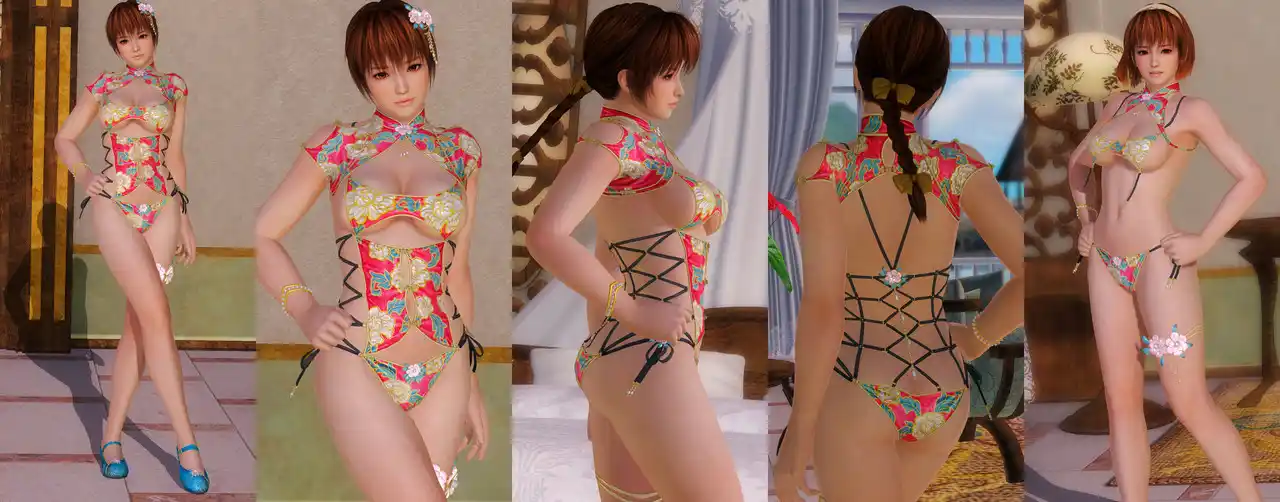 デッドオアアライブ5ラストラウンド かすみ Kasumi DOAXVV Flourishing Blossom mod