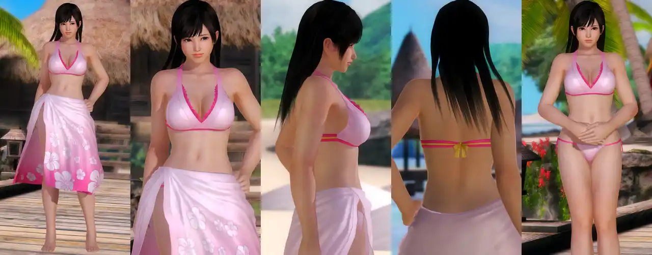 デッドオアアライブ5ラストラウンド こころ Kokoro DOAX3 Team Ninja Award Swimsuit mod