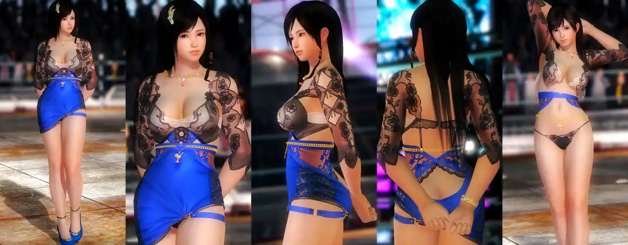 デッドオアアライブ5ラストラウンド こころ Kokoro DOAXVV Nocturne Chaleur mod
