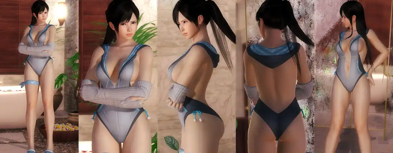 デッドオアアライブ5ラストラウンド こころ Kokoro DOAXVV Wake Up Parka mod