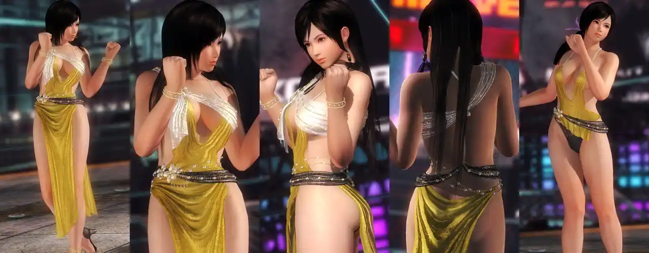 デッドオアアライブ5ラストラウンド こころ Kokoro DOAXVV Soir e Dor e mod