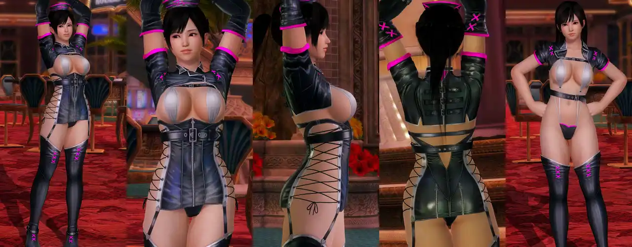 デッドオアアライブ5ラストラウンド こころ Kokoro DOAXVV Black Curiosity mod