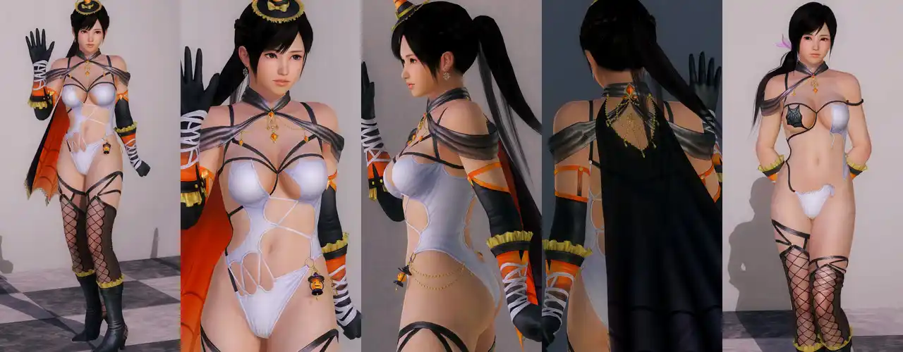 デッドオアアライブ5ラストラウンド こころ Kokoro DOAXVV Arachne Mirage mod
