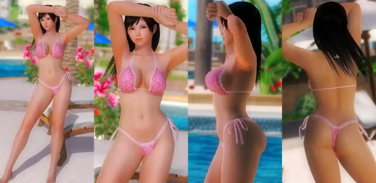デッドオアアライブ5ラストラウンド こころ Kokoro DOAX3 S Violet mod