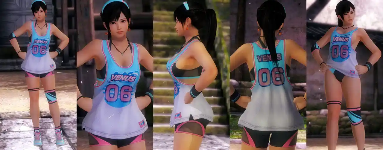 デッドオアアライブ5ラストラウンド こころ Kokoro DOAXVV Venus Dunk mod