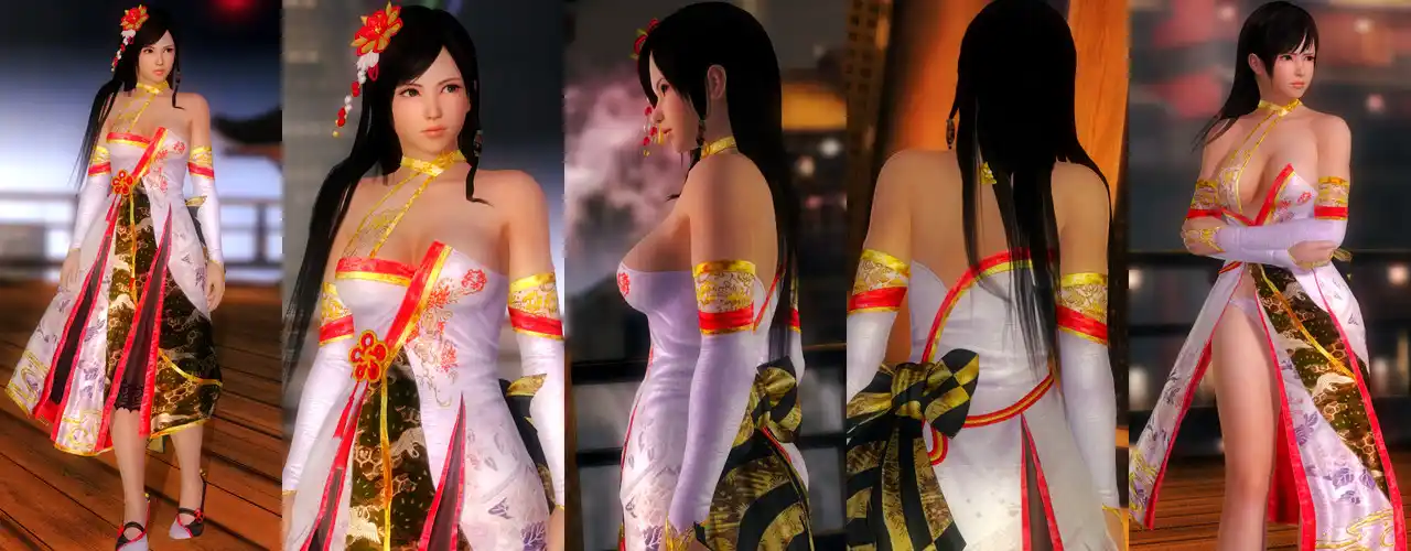 デッドオアアライブ5ラストラウンド こころ Kokoro DOAXVV Beauties of Nature mod