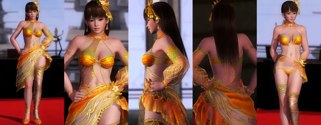 デッドオアアライブ5ラストラウンド レイファン Leifang DOAXVV Dolce Melon mod