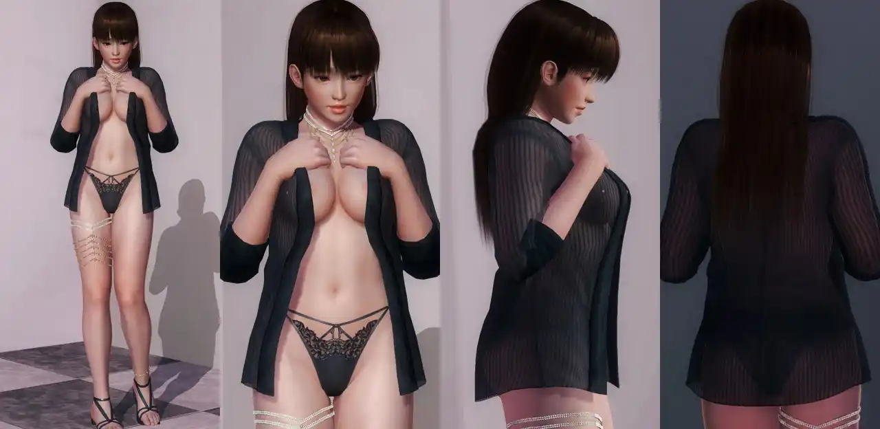 デッドオアアライブ5ラストラウンド レイファン Leifang DOAX Topless Shirt mod