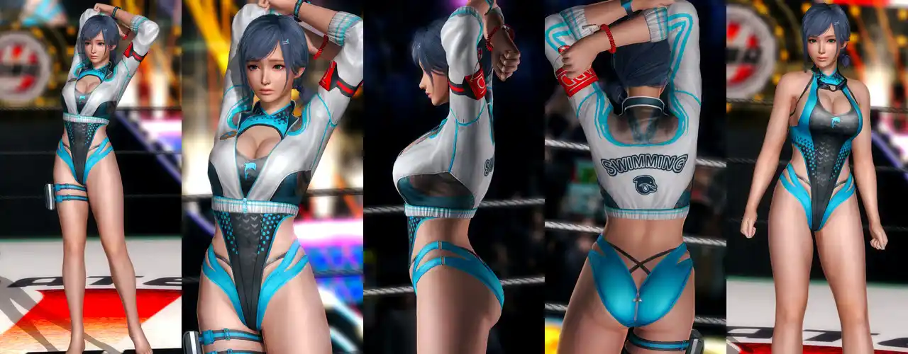 デッドオアアライブ5ラストラウンド レイファン Leifang DOAXVV Reika Ride the Wave mod