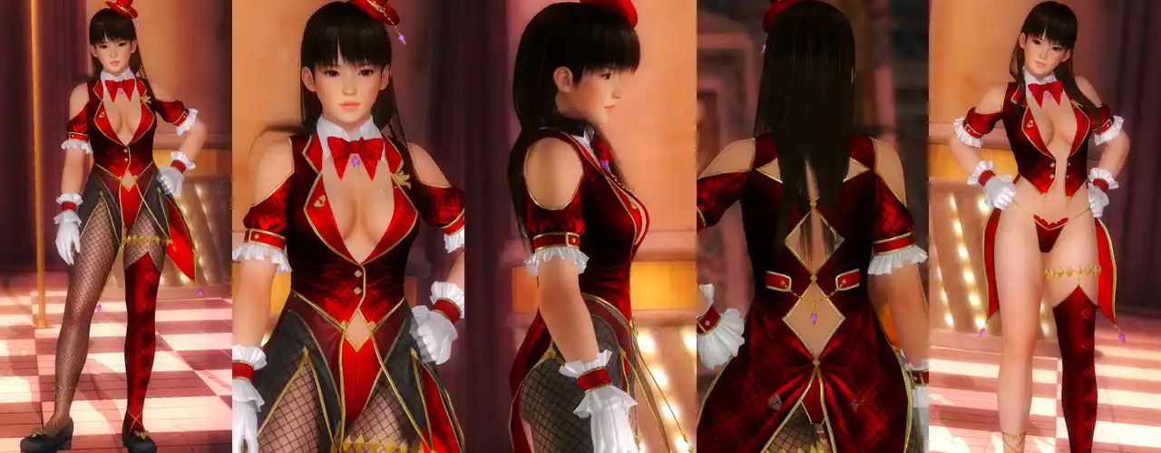 デッドオアアライブ5ラストラウンド レイファン Leifang DOAXVV Magic Trick Hour mod