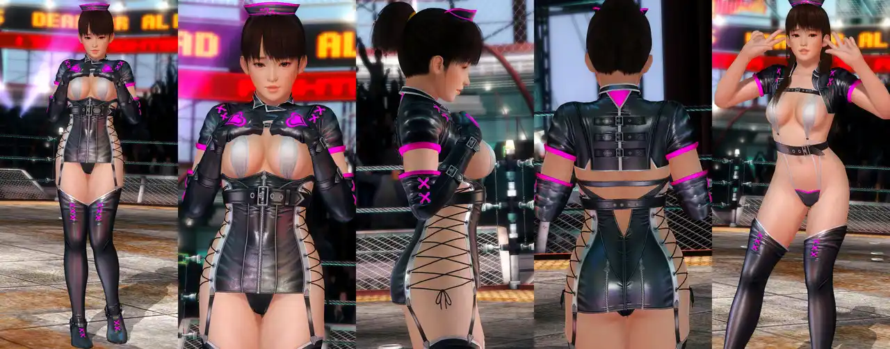 デッドオアアライブ5ラストラウンド レイファン Leifang DOAXVV Black Curiosity mod
