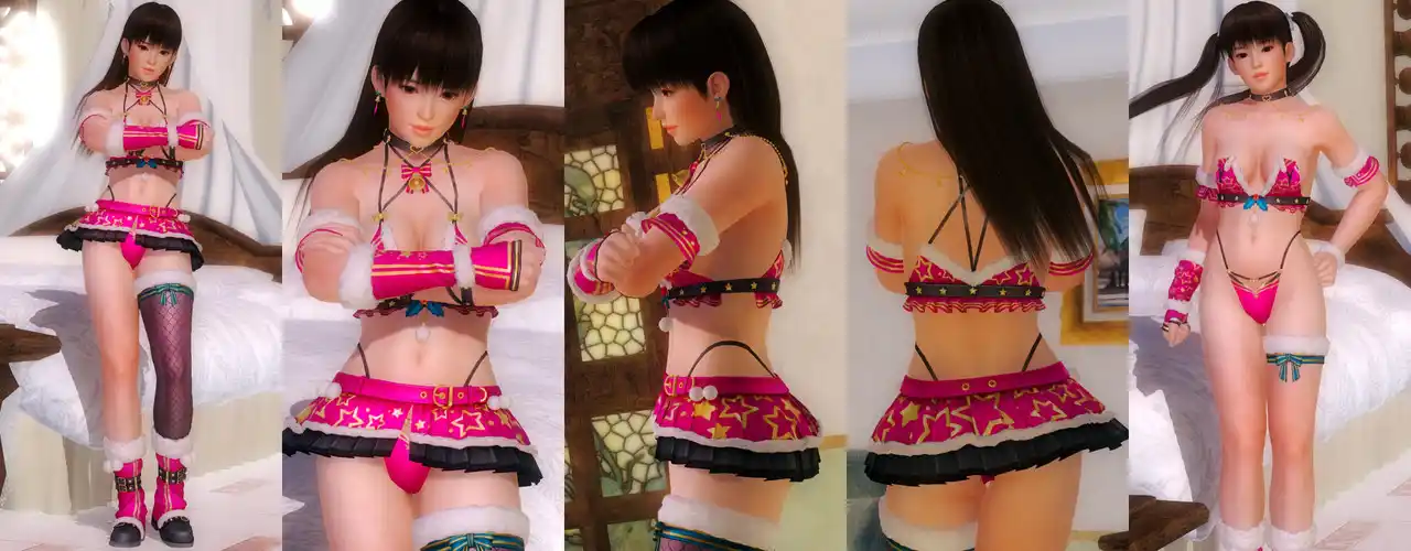 デッドオアアライブ5ラストラウンド レイファン Leifang DOAXVV Merry Christmas Starlight mod