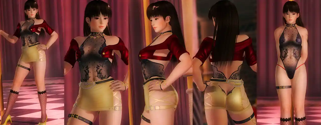 デッドオアアライブ5ラストラウンド レイファン Leifang DOAXVV Nocturne Lasting mod