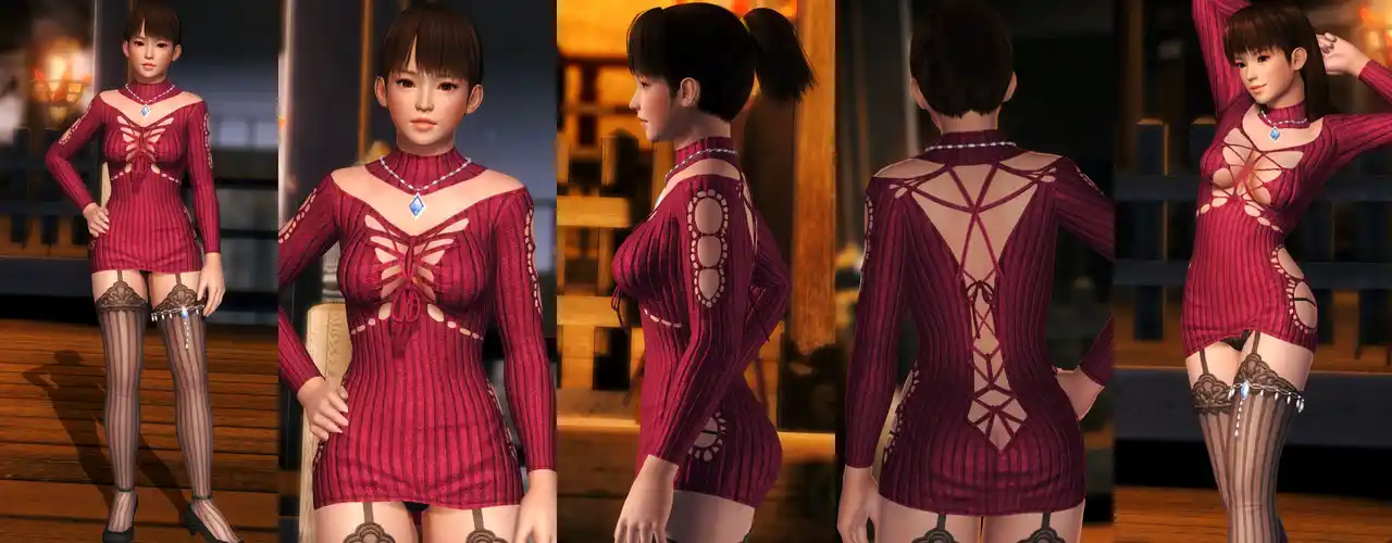 デッドオアアライブ5ラストラウンド レイファン Leifang DOAXVV Code Rouge mod
