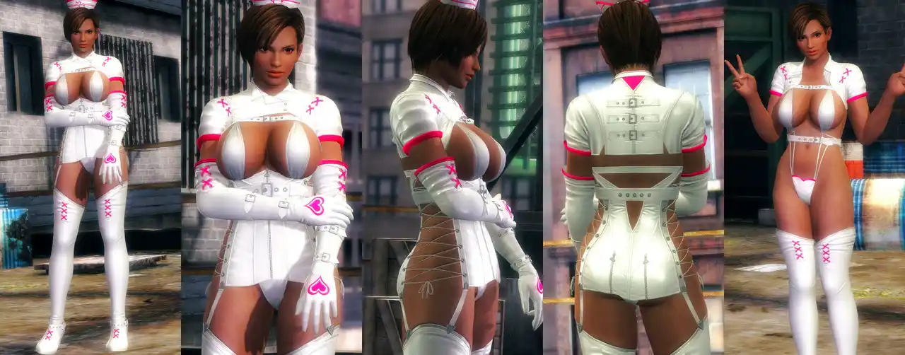 デッドオアアライブ5ラストラウンド リサ Lisa DOAXVV Black Curiosity mod