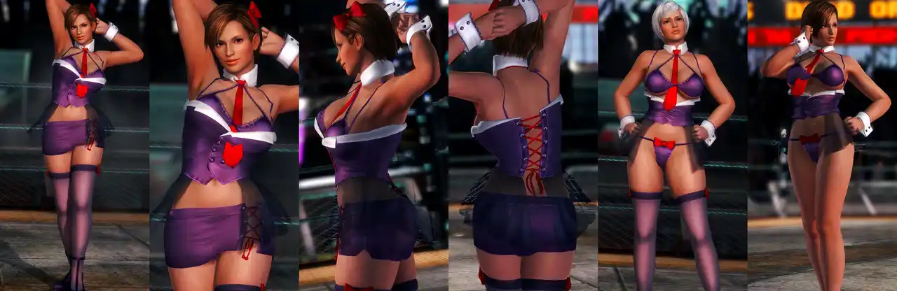 デッドオアアライブ5ラストラウンド リサ Lisa DOAXVV 2nd Swimsuit Contest Winner mod